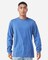 BELLA + CANVA Heather CVC Long Sleeve Crewneck T-Shirt for Layering Style & Custom Print Essential Tee